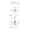 Filtre extérieur avec mousses filtrantes et robinets inférieur 350 l
