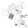 (31)JBL Joint pour ProFlora u/m001 (NOUV) (2x)