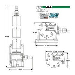 JBL ProCristal Compact Plus UV-C 36W